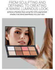 Kevyn Aucoin Volume 4 highlighter Golden Haze for radiant cheekbone shine