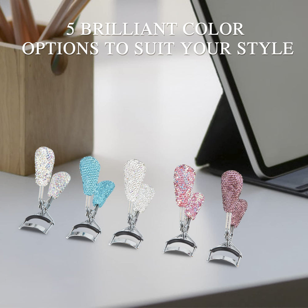 KEYPOWER white eyelash curler for clean, stylish daily use