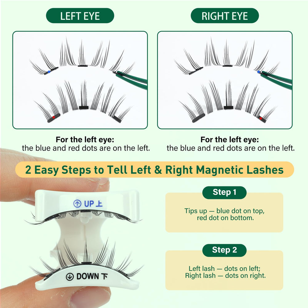 KEYYOU lashes applied on model close shot, illustrating natural enhancement
