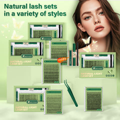 KEYYOU Packaging with accessories supports a full DIY routine.