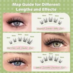 KEYYOU waterproof lash glue offers durable wear up to 72 hours
