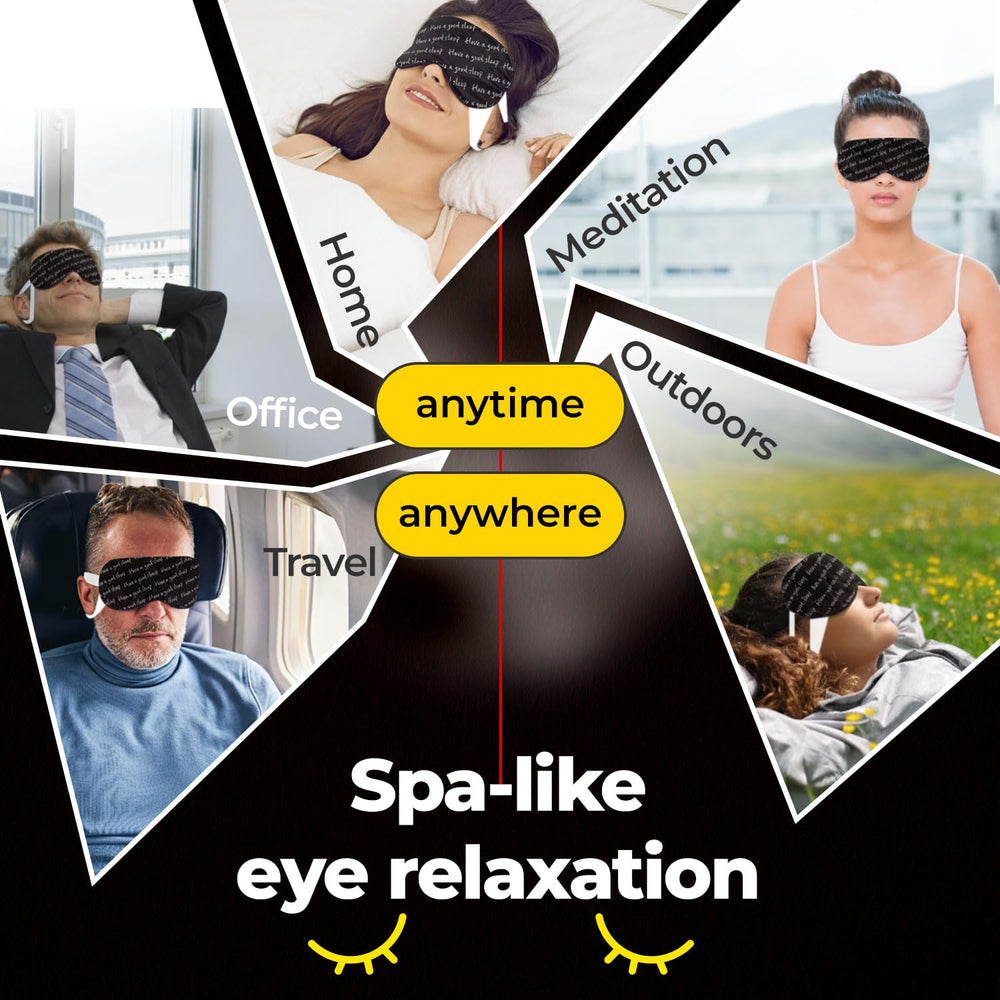 KGALLERY Warm Eye Pack steam therapy reveals gentle heat and moisturized eye area.