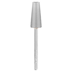 Kiara Sky 5-in-1 Fine Bit stainless steel close-up for precise cuticle care.