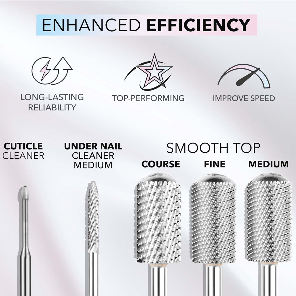 Kiara Sky Beyond Pro drill bits speed and precision in nail service