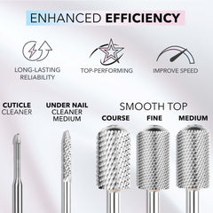 Kiara Sky Beyond Pro drill bits speed and precision in nail service
