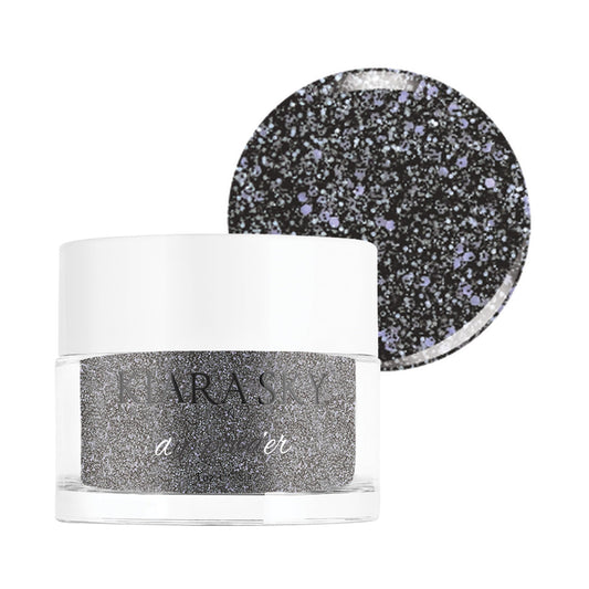 Kiara Sky Dip Powder Black Tones 1oz bottle for durable, salon-grade nails.