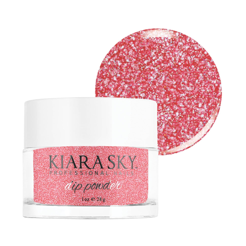 Kiara Sky Dip Powder Pink Tones Confetti 1 for durable, natural-looking nails.