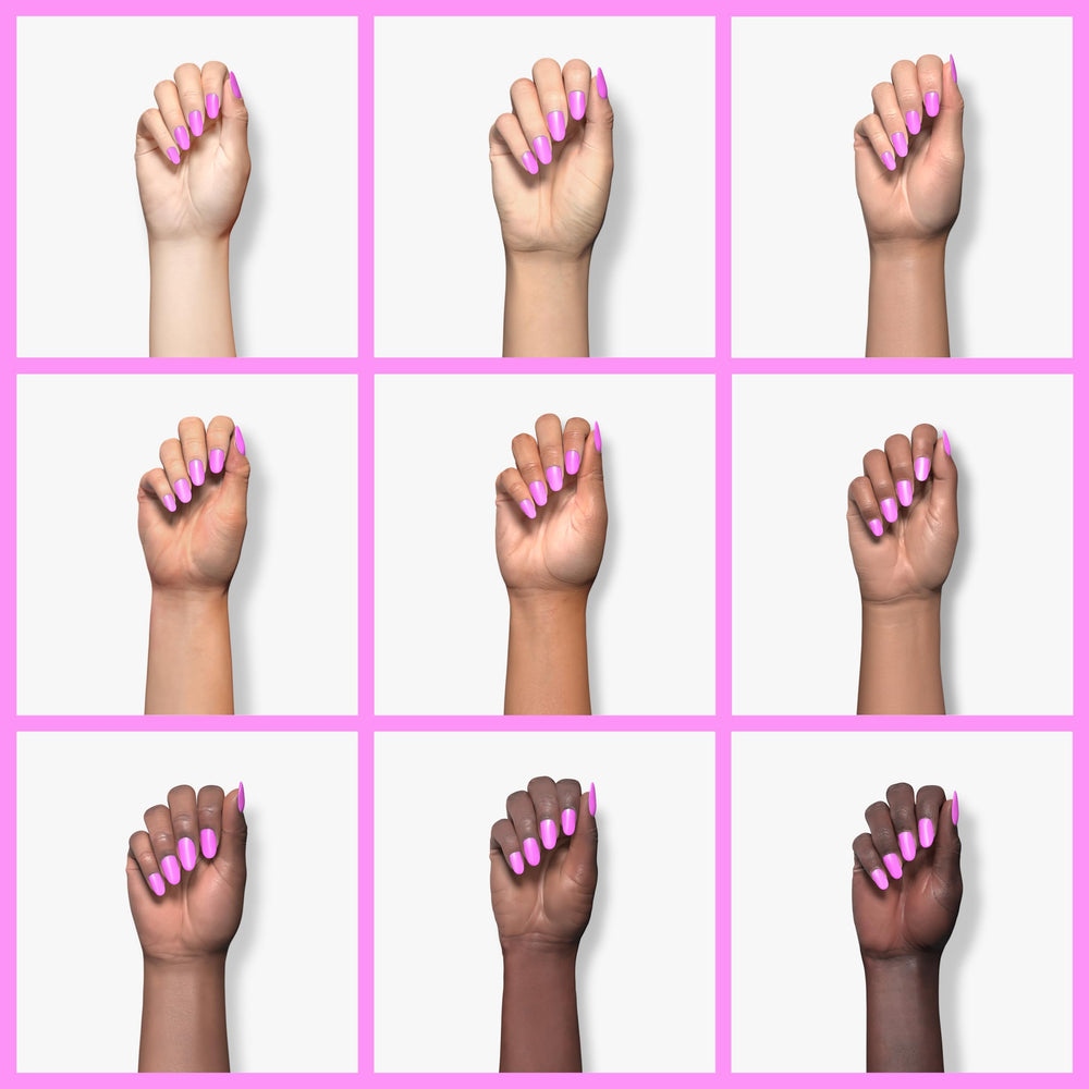 Kiara Sky dip powder in use demonstrates quick, even coverage for nails