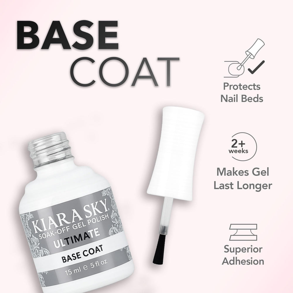 KIARA SKY gel duo packaging highlighting easy soak-off formula and quick curing