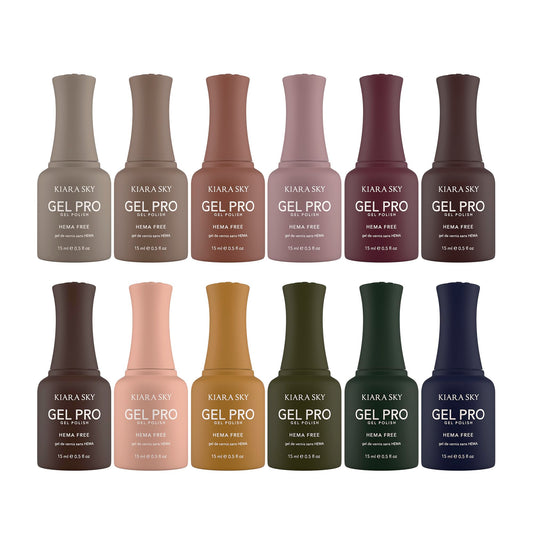 KIARA SKY Gel Pro HEMA-FREE creamy caramel: ideal for elegant autumn overlays.