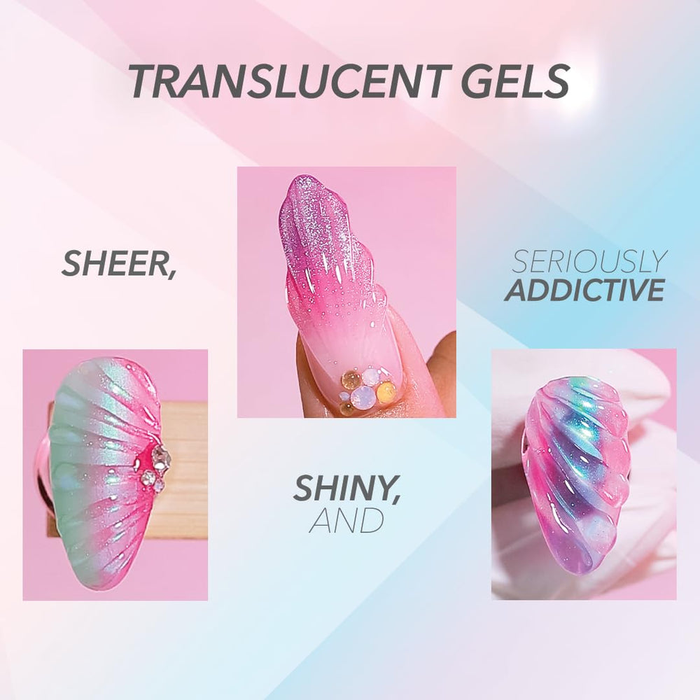 KIARA SKY Jelly Tints 100% HEMA-free formula emphasizes safety for sensitive clients.