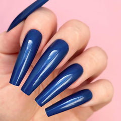 Kiara Sky Keep It 100 dip application closeup showing smooth, even coverage.