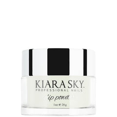 Kiara Sky Money Moves dip brush application demonstrates smooth, even coverage and stronger natural nails