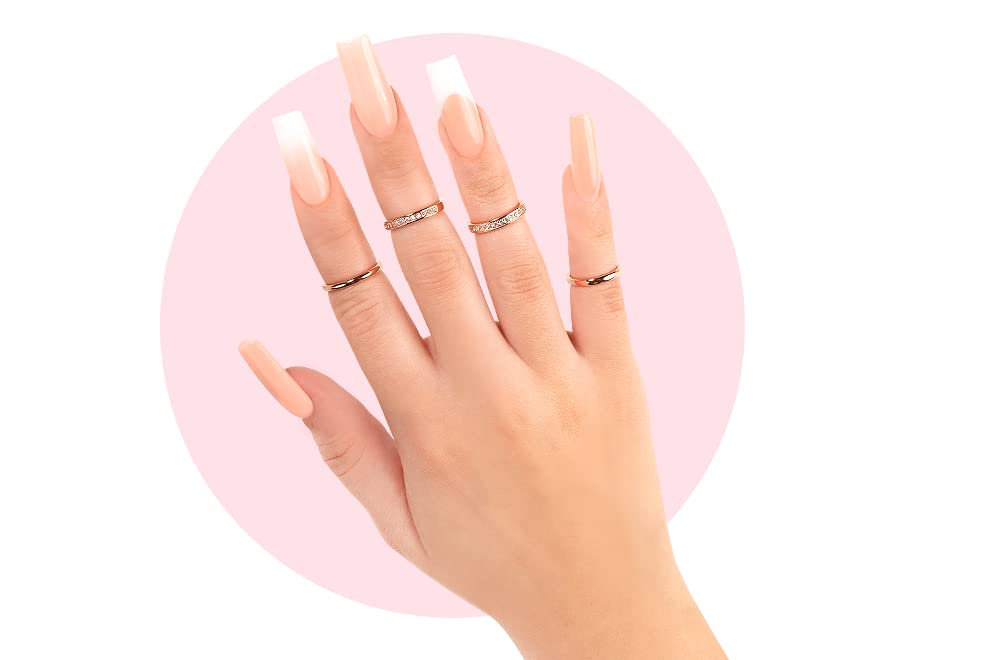 Kiara Sky nail tips glue for secure tip adhesion