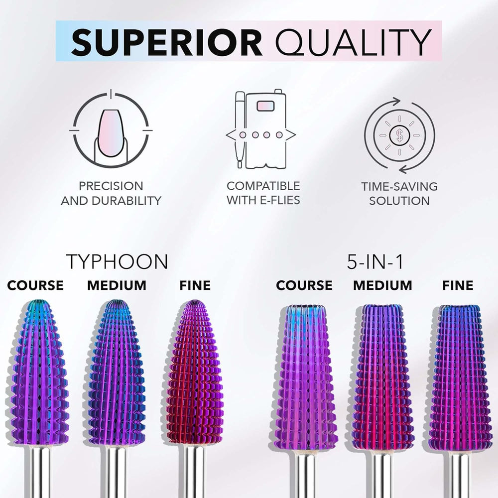 Kiara Sky purple carbide bit shown for efficient surface work