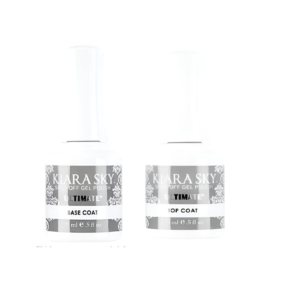 KIARA SKY Ultimate Gel Base Coat bottle front for smooth adhesion and lasting wear
