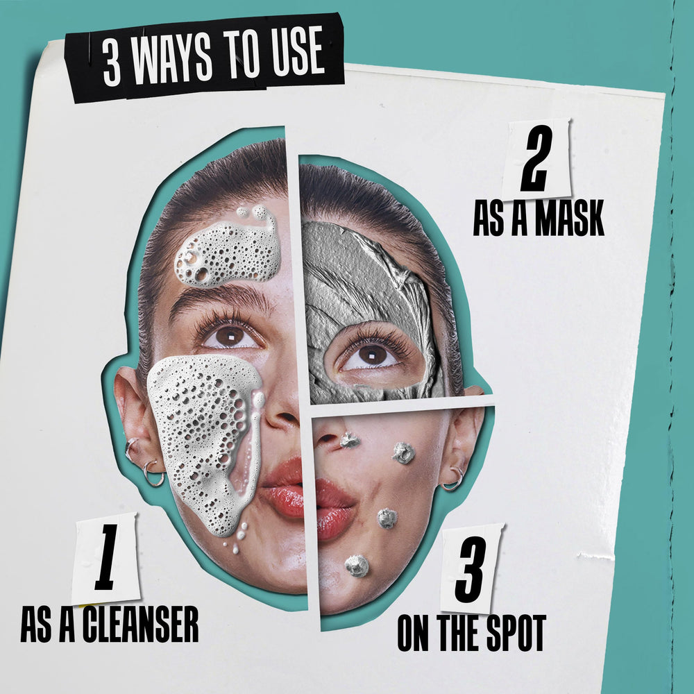 Kiehl's Charcoal Close-Up reveals oil-absorption and impurity draw