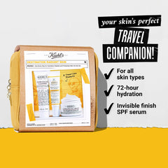 Kiehl's Daily UV Defense SPF50 mini demonstrates lightweight sun protection on the move.