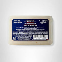 Kiehl's Ultimate Man Body Scrub ingredients include oat bran, oat kernel meal, and pumice.