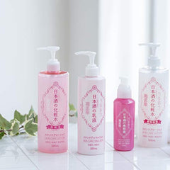 Kikumasamune quick-absorption lotion ideal for busy mornings.