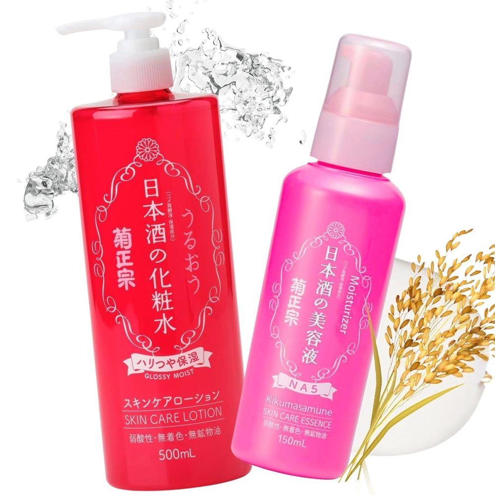 Kikumasune hydrating face lotion bottle pour for all‑day moisture