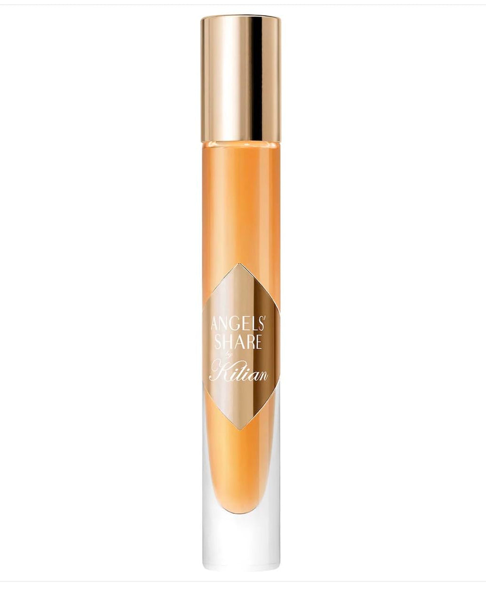 Kilian Angels' Share travel-size packaging for on-the-go fragrance discovery and easy packing.