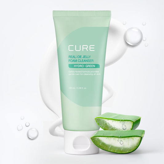 Kim Jeong Moon Aloe Foam Cleanser bottle for daily gentle cleansing with soothing aloe