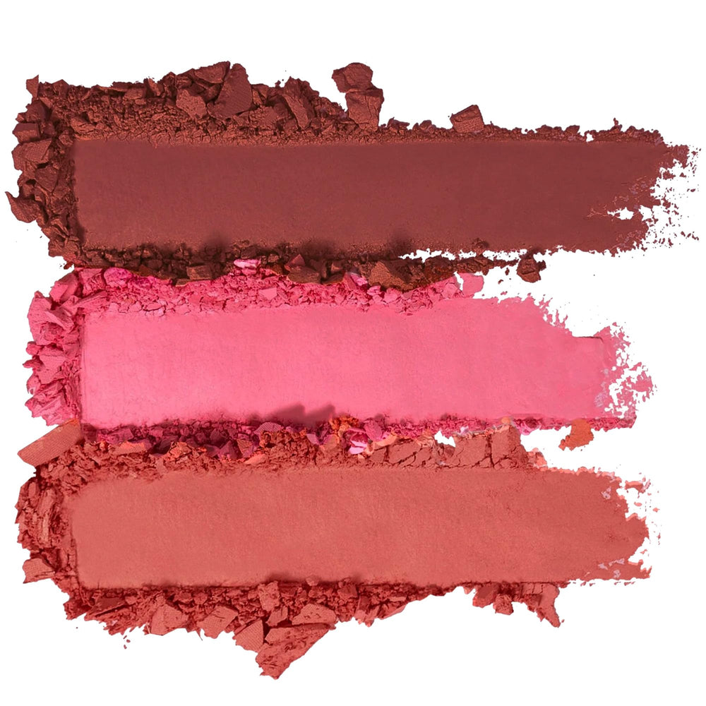 Kimchi Chic Beauty Cheeky 3Some Rose shade for soft rosy glow.