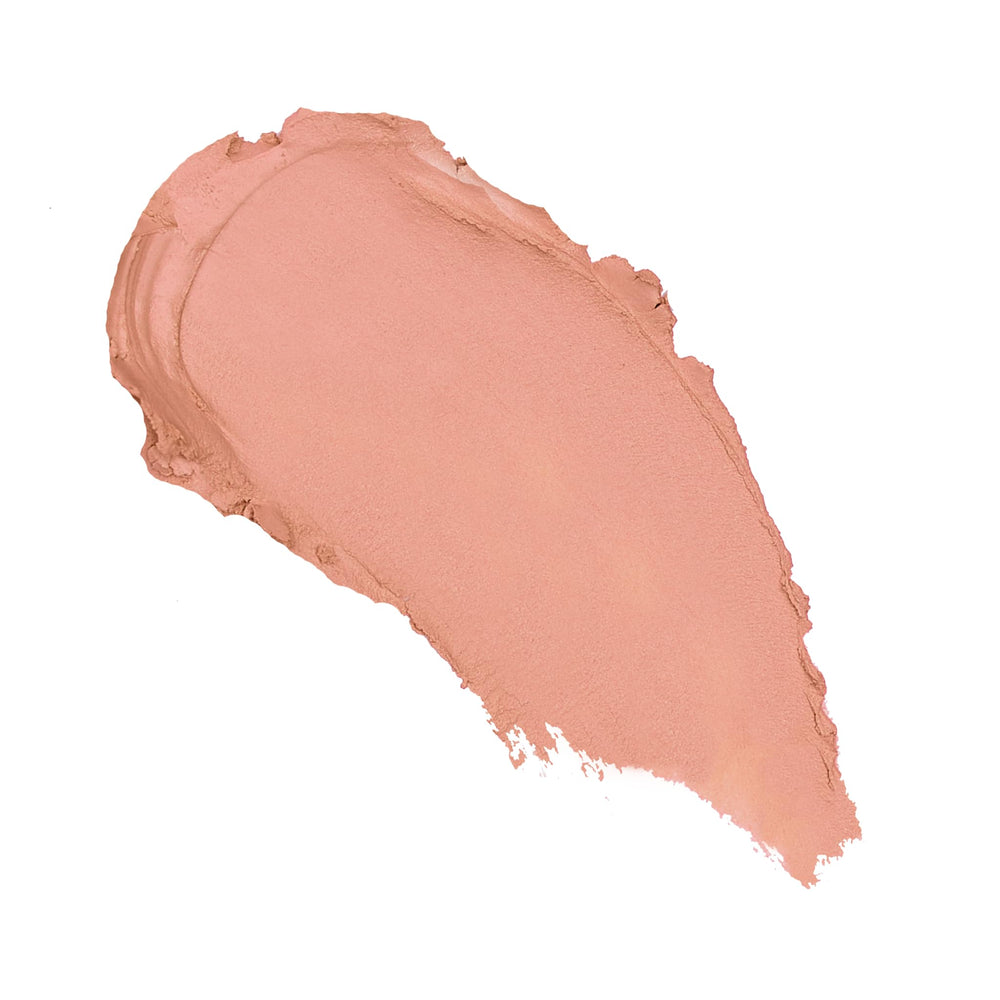 Kimchi Chic Marshmallow Butter Lippie wear test demonstrates comfortable hydration.