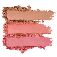 KimChi Chic Cheeky 3Some palette soft tangerine shade adds bright warmth to cheeks.