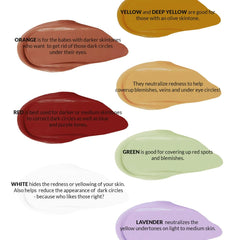 KimChiChic The Most Concealer wear test demonstrates water resistance.