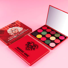 KimChiChic Cherry Chic matte swatches demonstrate smooth blending for seamless transitions.