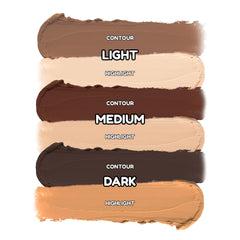 KimChiChic Effn Sculpt cheekbone highlight application demonstrates instant lift and glow.