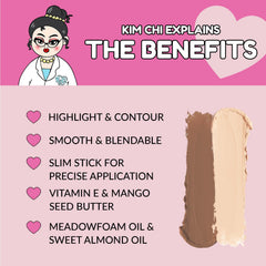 KimChiChic Effn Sculpt jawline precision for sharper facial angles.