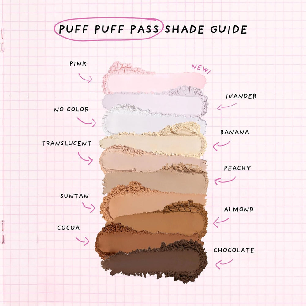 KimChiChic Mini Me That White Powder Set under-eye baking for brightening effect