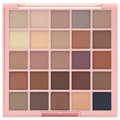 KimChiChic Twenty Five palette arm swatch demonstrates blendable formula for easy shading.