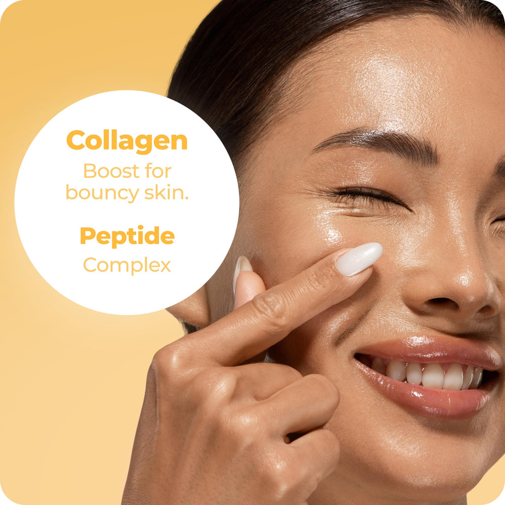 Made in Japan badge on Kinbai Face Cream packaging communicates quality.