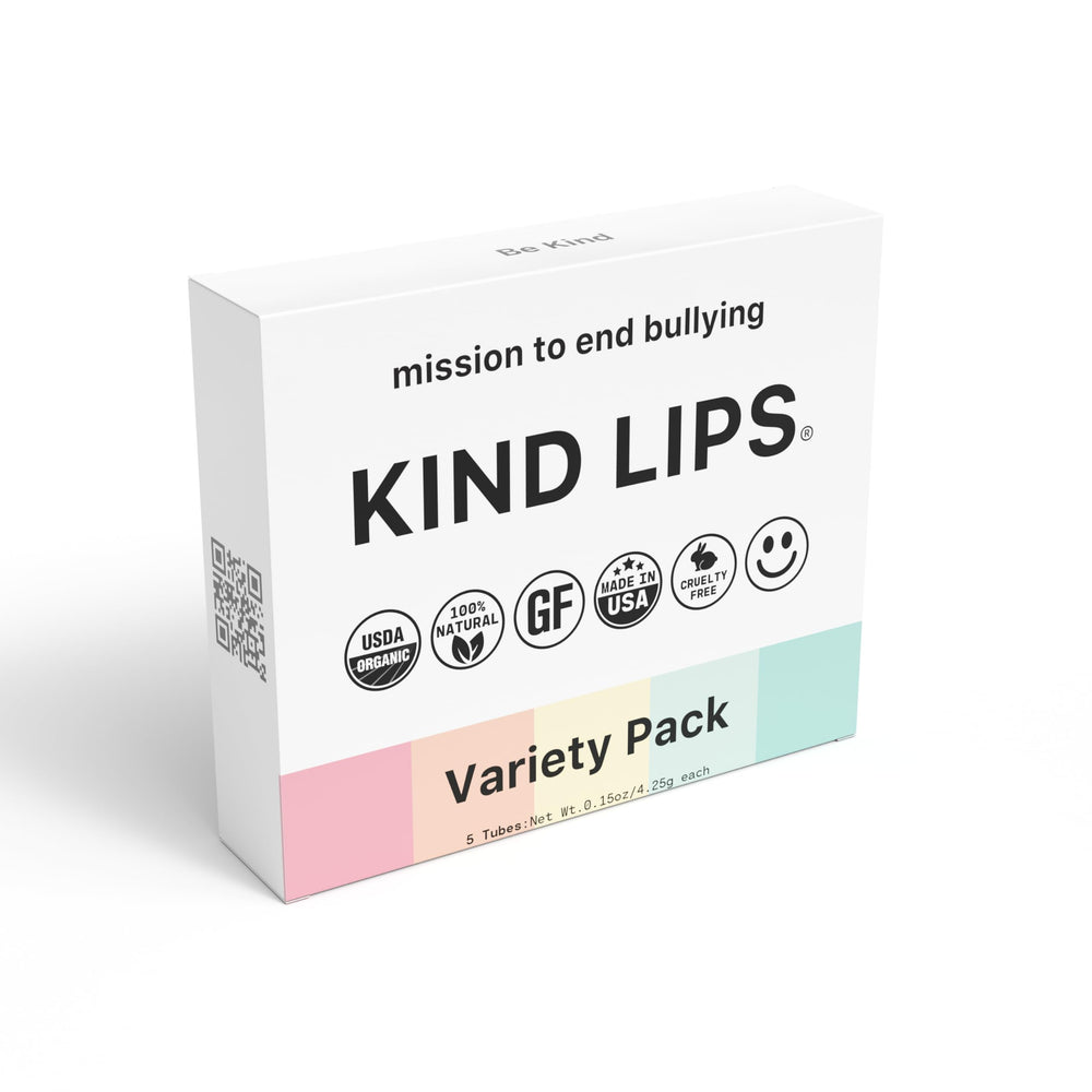 Kind Lips 3-pack display showing variety for quick flavor choice.