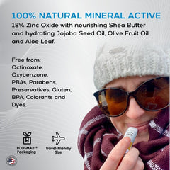 KINeSYS Pro Sport Lip Balm offers a clear, natural finish on application