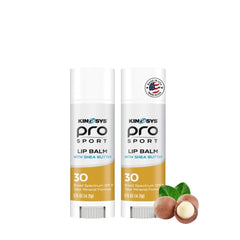 KINeSYS Pro Sport Lip Balm SPF30 tube protects lips during outdoor workouts