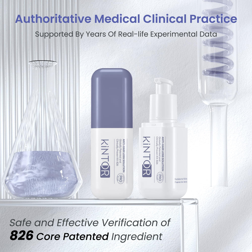 KINTOR KX-826 helps control scalp oil for a fresher look