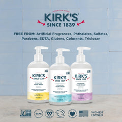 Kirk's rosemary and sage scent adds a natural aroma