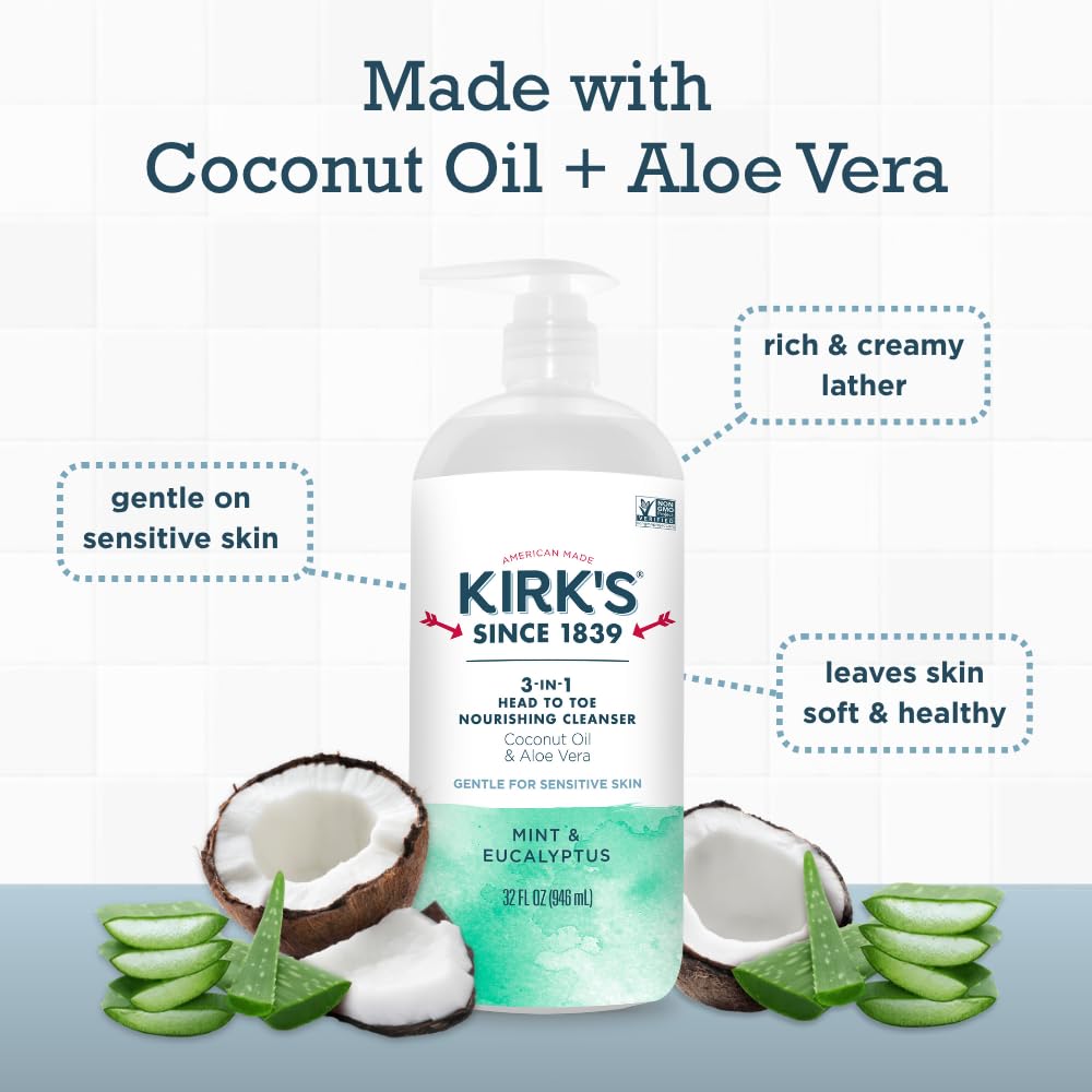 Kirks sensitive skin formula suitable for the whole family