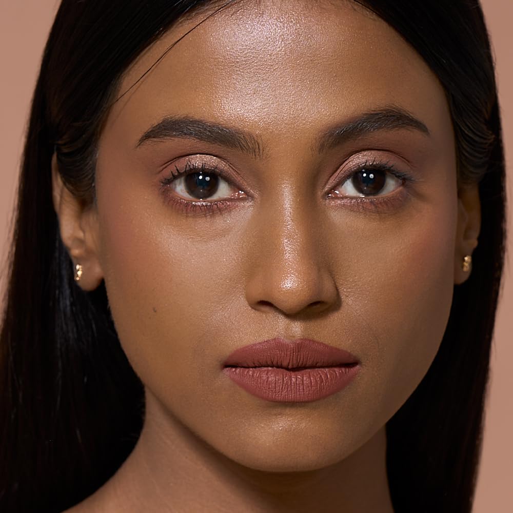 KIRO Toffee Truffle swatch on arm demonstrates bold pigment in one swipe