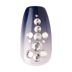 KISS imPRESS high-gloss finish on pedicure nails for salon-like shine