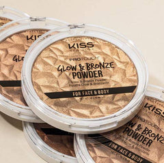 KISS NEW YORK Pro Touch Glow & Bronze longue tenue, idéal pour sorties.
