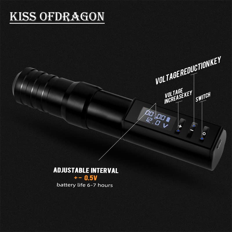 Kiss of Dragon cartridge needles 20pcs for versatile tattooing