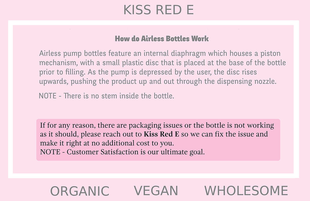 Kiss Red E 1 oz eye cream jar on shelf