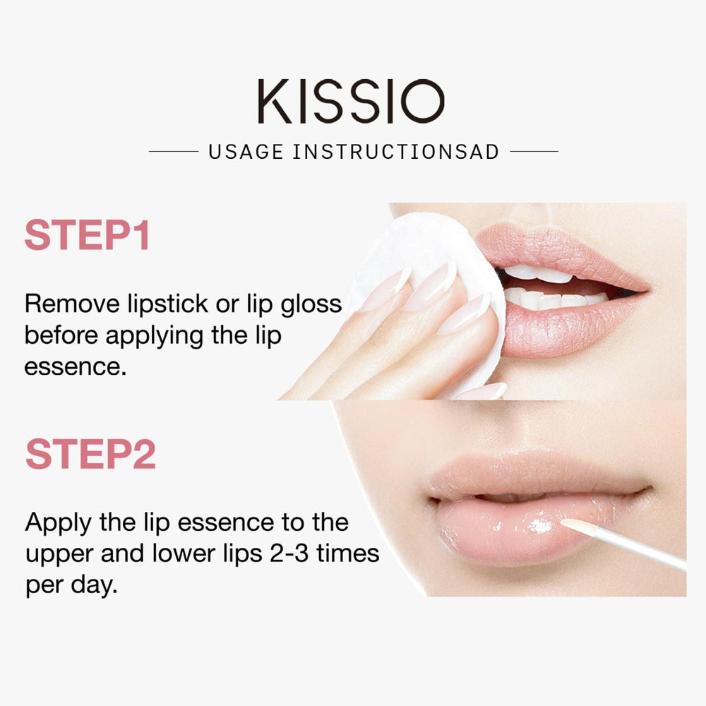 KISSIO Lip Plumper Gloss Adds Shine While Hydrating