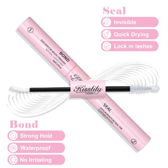 Kisslily bond seal dual ended design for stronger lash adhesion